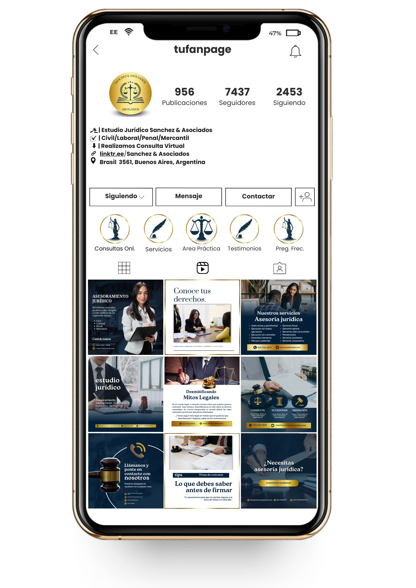 Diseño de pagina web Landing Page