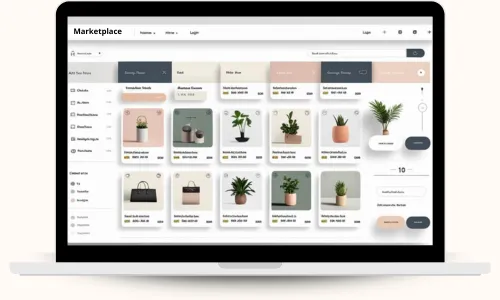 Diseño de paginas web Marketplaces