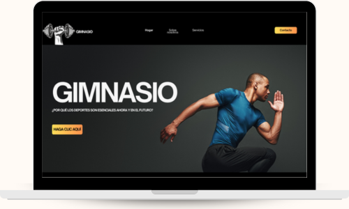 diseño de paginas web para gimnasios
